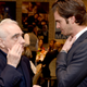 Director Martin Scorsese presumably telling Amazing Spider-Man actor Andrew Garfield what he thinks of superhero movies